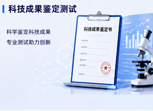 科技成果鉴定测试